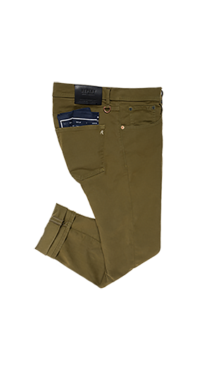 SARTORIALE ガーメントダイコットンサテンパンツ 詳細画像
